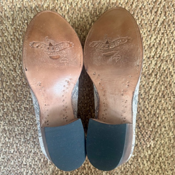 FREEBIRD by Steven Sadie Leather Python Print Oxford - Picture 3 of 4